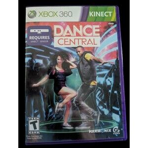 Dance Central Xbox 360 Kinect Game Complete w/ Manual Lipps Inc Lady Gaga